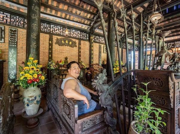 Hoàng Mập từng tiết lộ nhiều đại gia sau khi tham quan hỏi mua lại căn nhà vì quá yêu thích. Thế nhưng, nam diễn viên không không có ý định bán. Ảnh: Zing