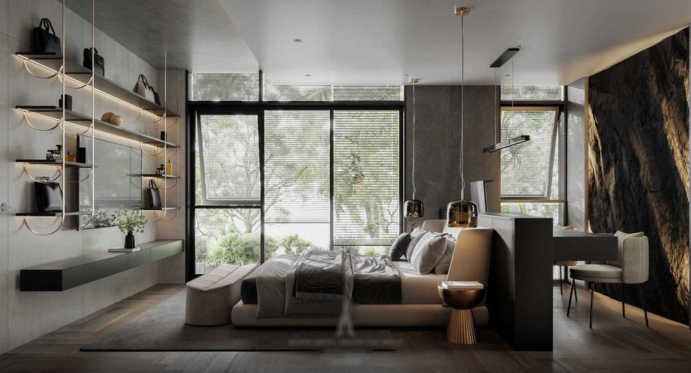  Biệt thự mới của Ninh Dương Lan Ngọc có đến 5 phòng ngủ.