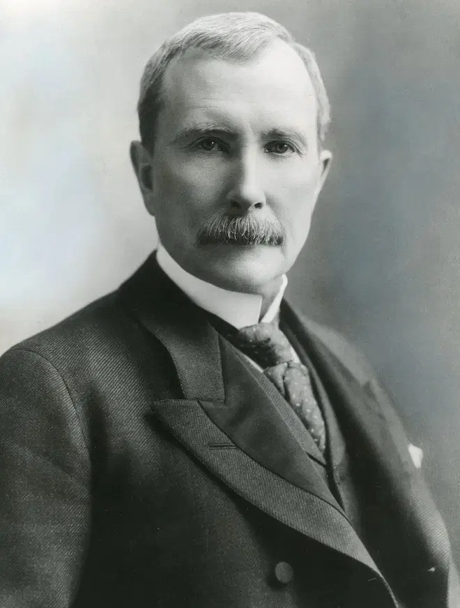 Ông trùm kinh doanh người Mỹ John D. Rockefeller đã gây dựng được khối tài sản trị giá khoảng 341 tỷ USD.
