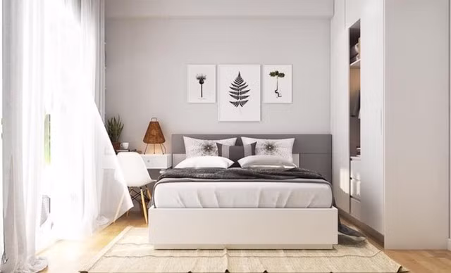 Nội thất thiết kế theo phong cách hiện đại.