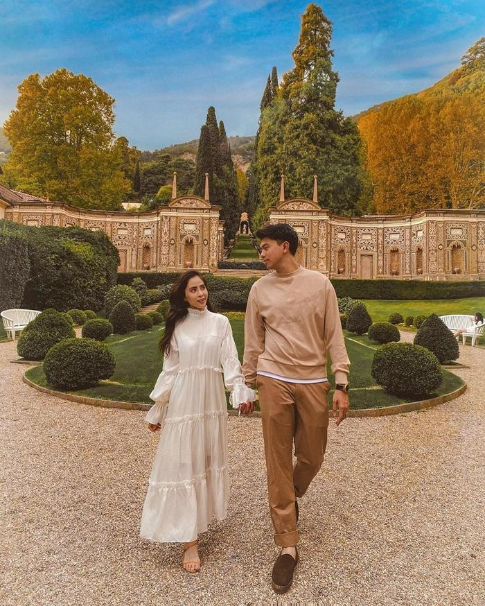 Ca nương Kiều Anh còn thường xuyên được chồng đưa đi du lịch ở những resort đẳng cấp khắp nơi trên thế giới. Ảnh: FBNV