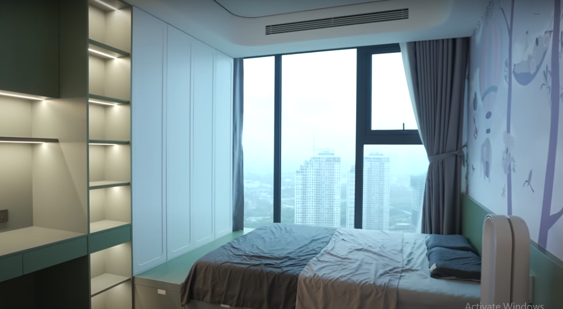 Phòng ngủ khác dành cho bé trai.