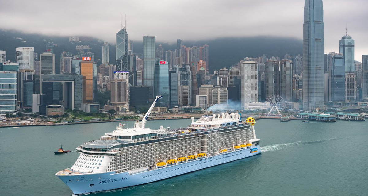 Theo đại diện RCI, con tàu được hạ thủy tháng 4/2019 và hiện là du tàu du lịch lớn nhất đang vận hành ở châu Á với 16 tầng. Ảnh: Royalcaribbeanincentives