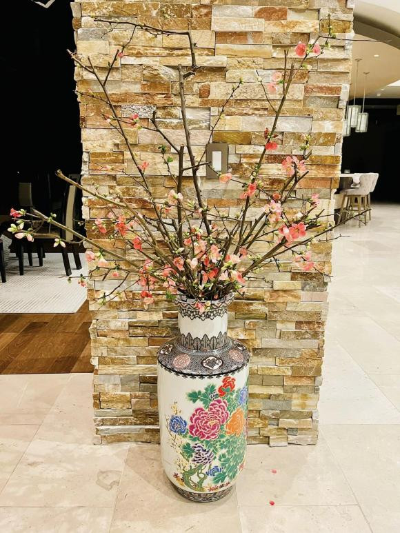 Ngày Tết, căn biệt thự của vợ cũ Đan Trường đơn giản nhưng ấm cúng.