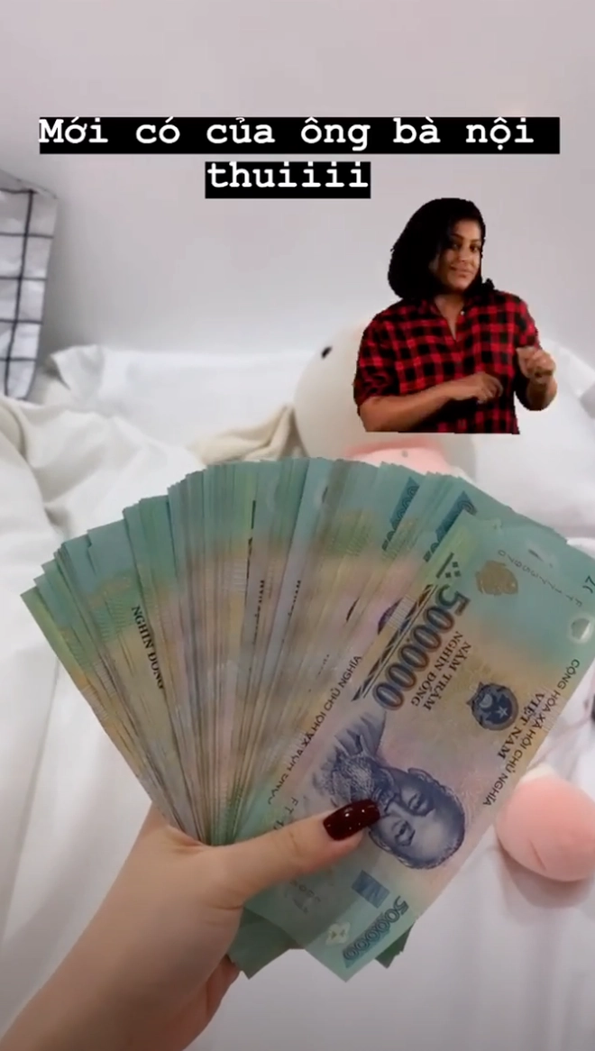 Nhìn sơ sơ cũng đoán được từng này ít cũng phải vài chục triệu.