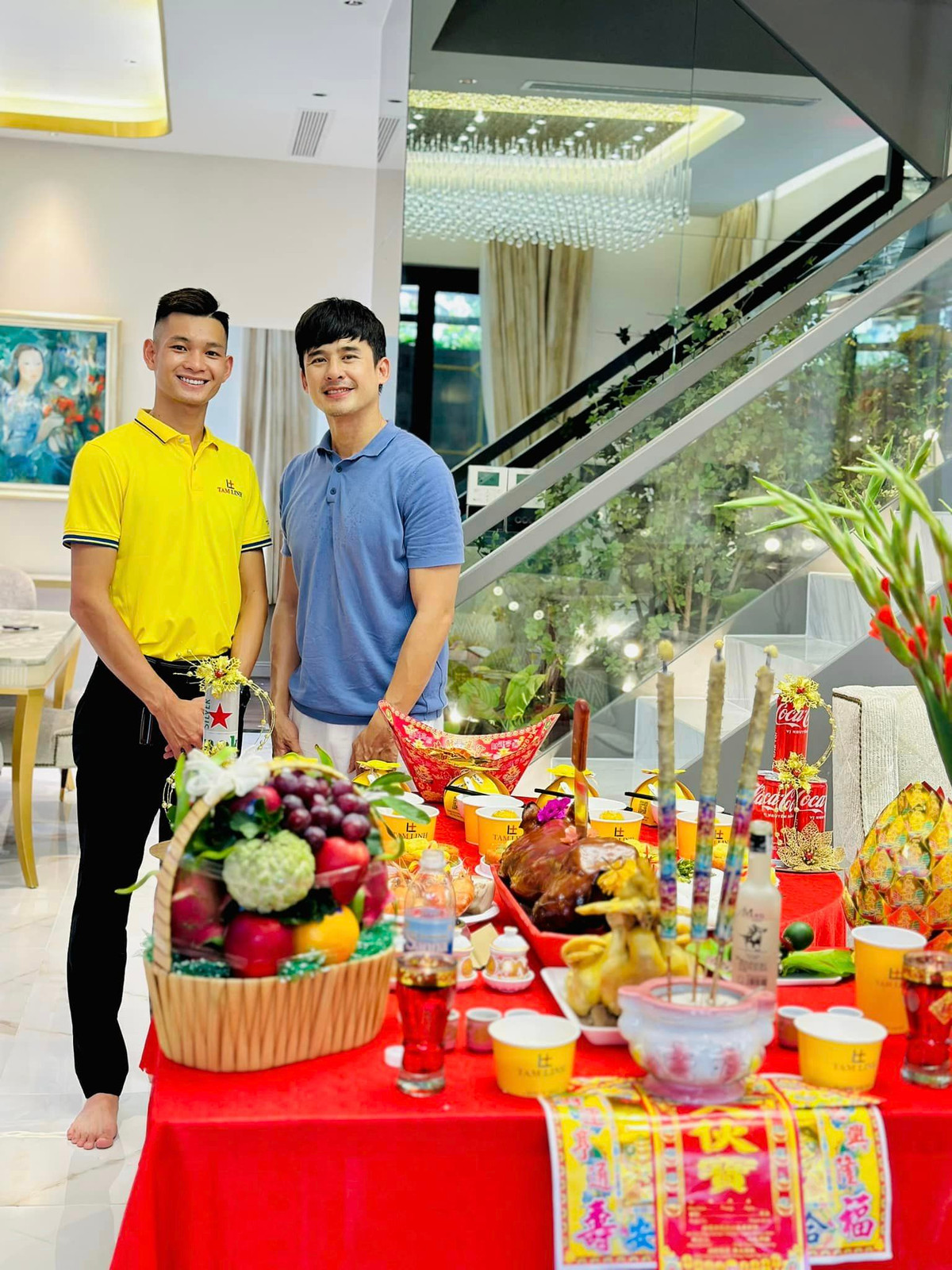 Qua một số hình ảnh chia sẻ có thể thấy nhà mới của Thúy Diễm - Lương Thế Thành thiết kế theo phong cách hiện đại.