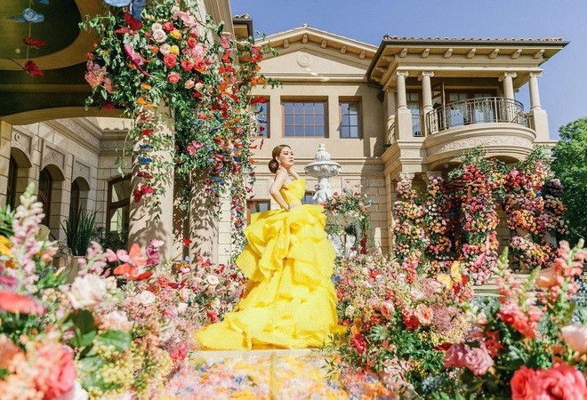 Vợ chồng Mimi Morris sống trong căn biệt thự 800 tỷ cực kỳ xa hoa tại Mỹ.