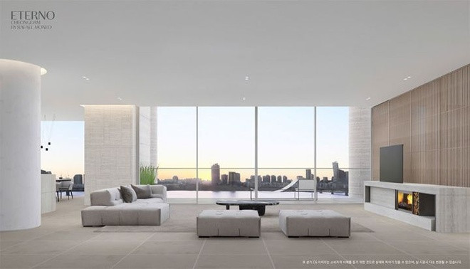 Theo hình ảnh về khu chung cư cao cấp do tờ Etoland cung cấp, các căn biệt thự tại đây thiết kế sang trọng với tầm nhìn ra sông. Ảnh: Etoland