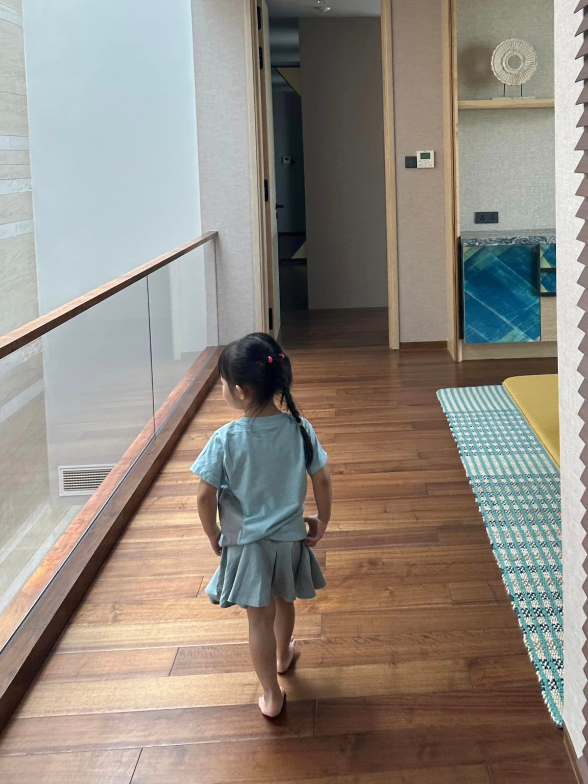 Chỉ một vài bức ảnh cũng đủ thấy cơ ngơi mới của Cường Đô La - Đàm Thu Trang rộng đến mức nào.