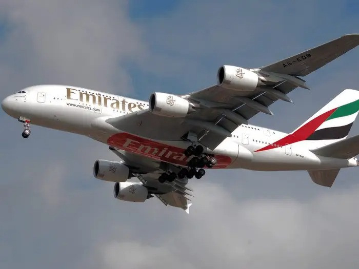 Emirates thăng hạng vượt bậc từ vị trí 20 năm 2022 lên vị trí thứ 7 năm 2023. Năm ngoái, hãng hàng không Emirates được trao tặng 3 giải thưởng: “Hạng phổ thông tốt nhất thế giới”, “Dịch vụ ăn uống hạng phổ thông tốt nhất thế giới” và “Dịch vụ giải trí trên chuyến bay tốt nhất thế giới” lần thứ 17 liên tiếp. Ảnh: Adrian Pingstone