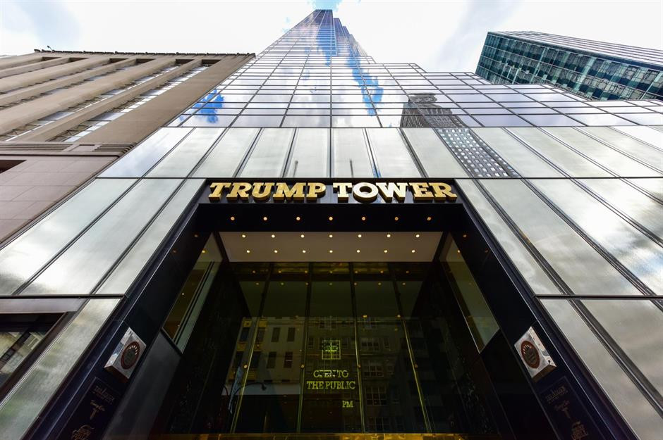 Trump Tower cũng là nơi đặt văn phòng của Tổ chức Trump. Toà nhà trang trí sang trọng toàn diện. Ảnh: Loveproperty