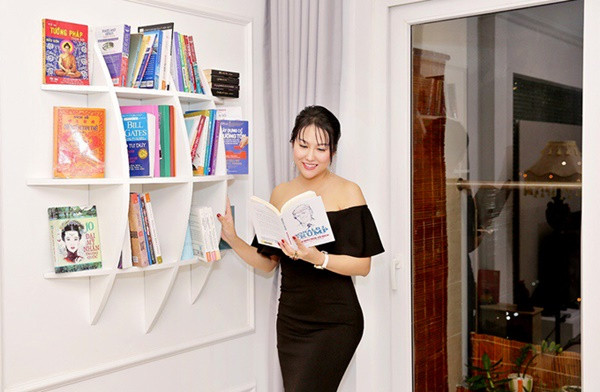 Góc dành cho đọc sách. Ảnh: Vietnamnet