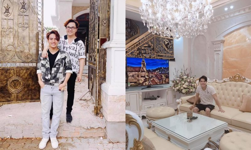 Năm 2020, Võ Tấn Phát đăng tải hình ảnh một căn biệt thư ba tầng sang trọng khiến nhiều người xuýt xoa vì mức độ hoành tráng của nó. Ảnh: FBNV