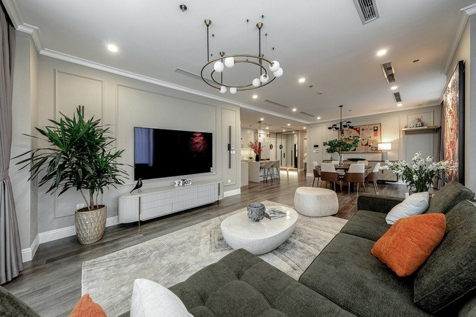 Cách đây không lâu, trên trang cá nhân, game thủ Chim sẻ đi Nắng đã chia sẻ về căn hộ mới của mình nằm ở phía Tây Hà Nội. Ảnh: Mousson Désign