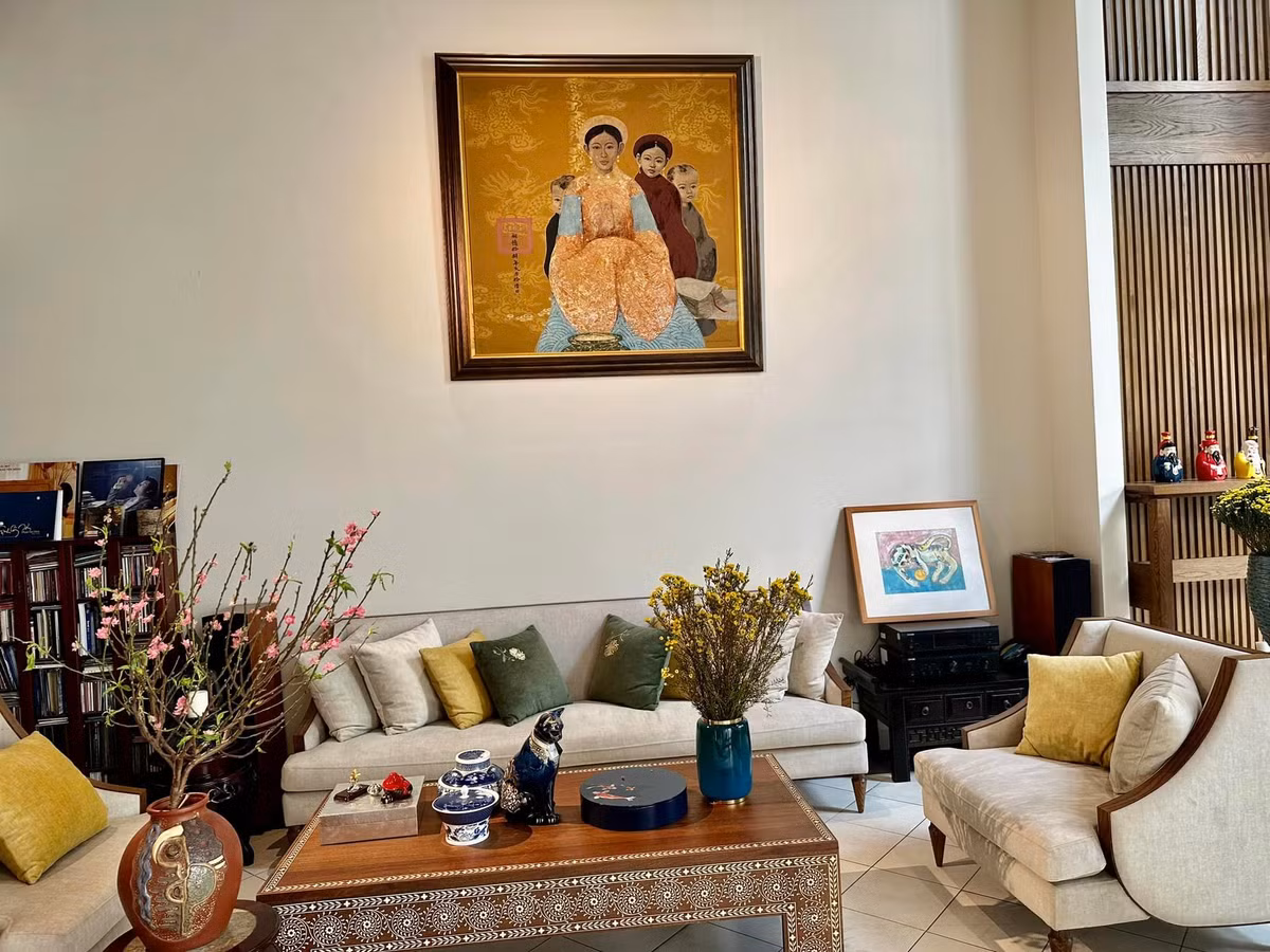 Nội thất không quá cầu kỳ.