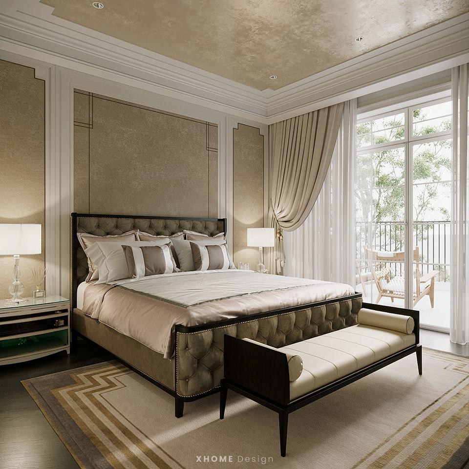 Phòng ngủ ấn cúng.