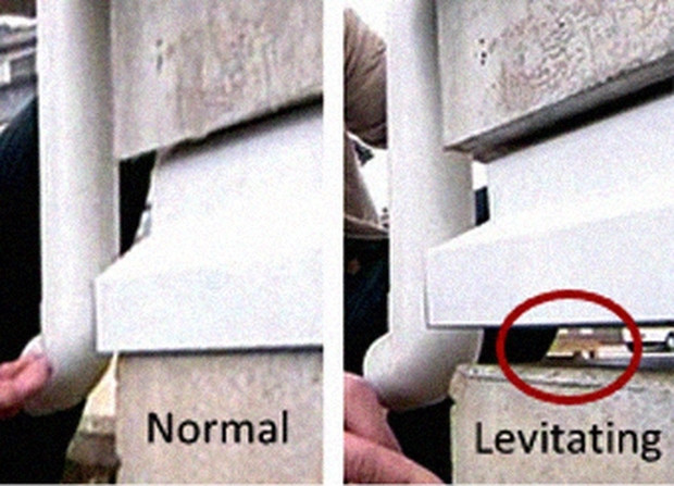 Tiếp đó là một hệ thống túi khí và máy nén được đặt giữa phần nhà chính và móng. Xung quanh nhà là cảm biến rung động độ nhạy cao để cảm nhận được các biến đổi địa chất trước một trận động đất. Ảnh: Air Danshin