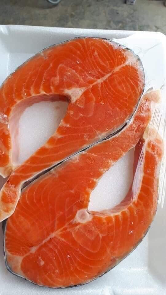 Theo người bán, đây là cá hồi Chile Coho nhập khẩu từ Nhật Bản. Ảnh: Facebook