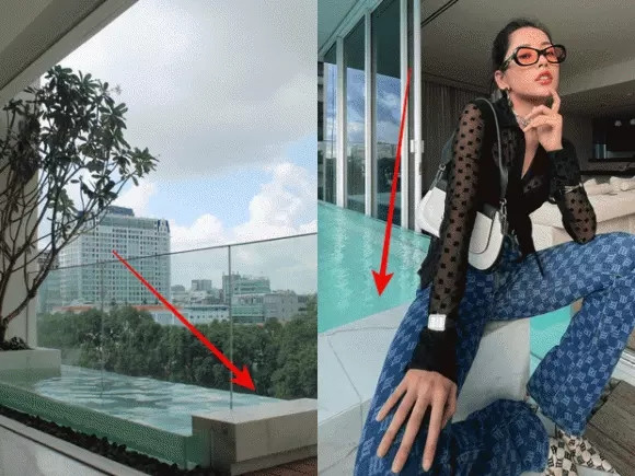 Năm 2021, Chi Pu gây choáng khi liên tục check-in tại căn hộ mới. Đó là một căn hộ sang trọng và xa xỉ nằm ở quận 3 (TP HCM). Ảnh: Thethaovanhoa