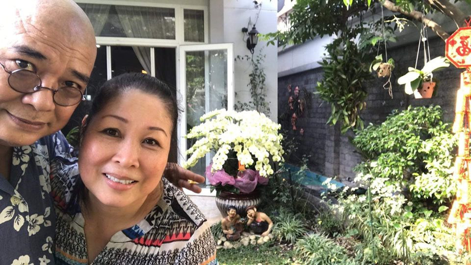 Không chỉ tại gia trang ở Vũng Tàu, vợ chồng NSND Hồng Vân cũng trồng nhiều loại cây khác nhau trong ngôi nhà phố ở TP HCM. Ảnh: FBNV