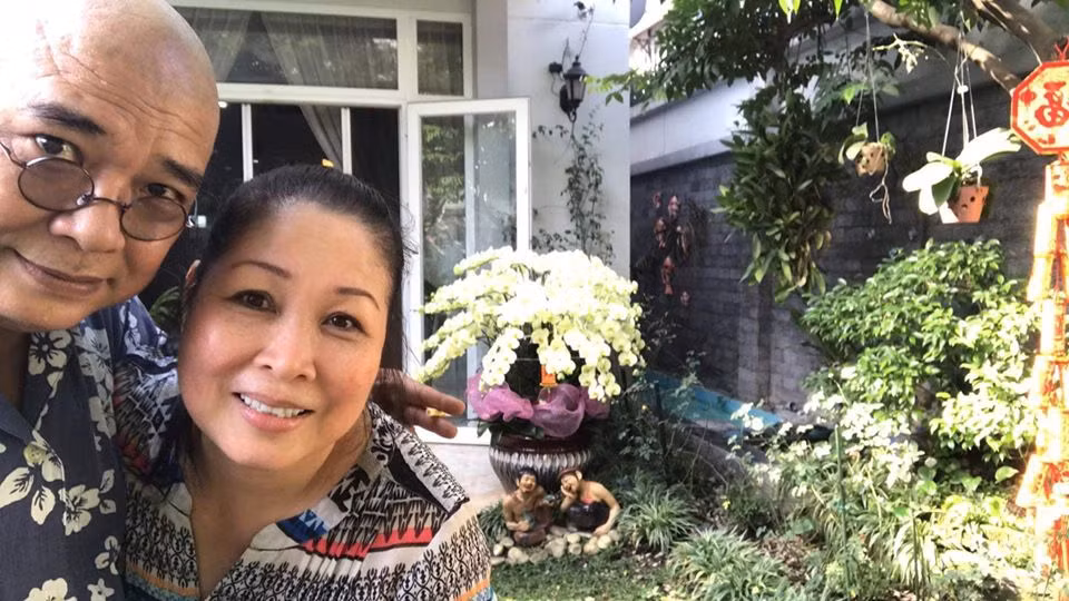 Không chỉ tại gia trang ở Vũng Tàu, vợ chồng NSND Hồng Vân cũng trồng nhiều loại cây khác nhau trong ngôi nhà phố ở TP HCM. Ảnh: FBNV