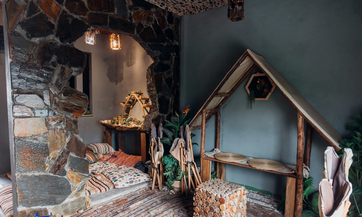 Một góc nhỏ dành cho khách muốn tìm kiến sự riêng tư, yên tĩnh. Ảnh: Ngoisao