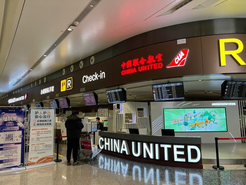 Khu vực làm thủ tục dành riêng cho các hãng được bố trí cụ thể.