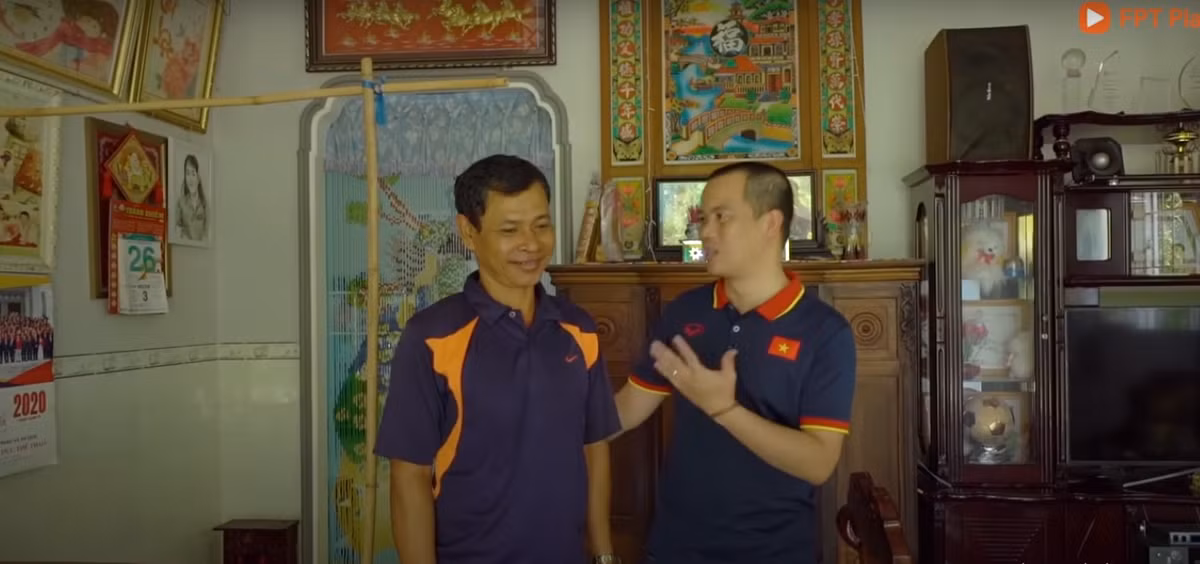 Đồ đạc trong nhà giản dị như bao gia đình khác ở quê.