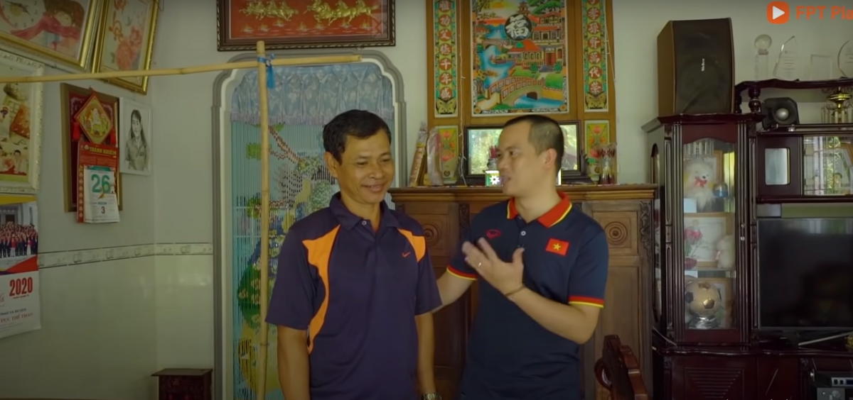 Đồ đạc trong nhà giản dị như bao gia đình khác ở quê.