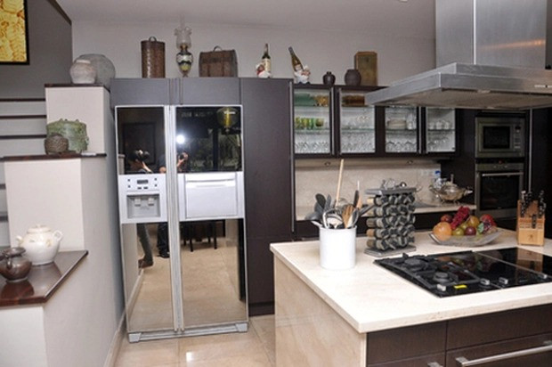 Khu nấu ăn hiện đại. Ảnh: Internet