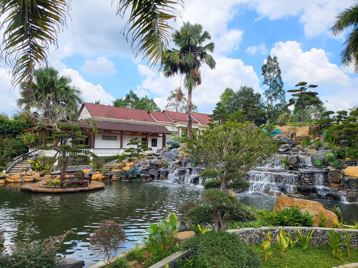 Nhiều người có cảm giác ngôi nhà tựa như một khu nghỉ dưỡng.