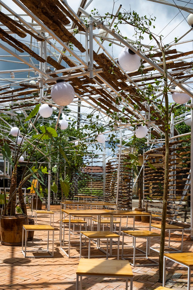 Một góc khác của công trình. Nguồn ảnh: Hiroyuki Oki