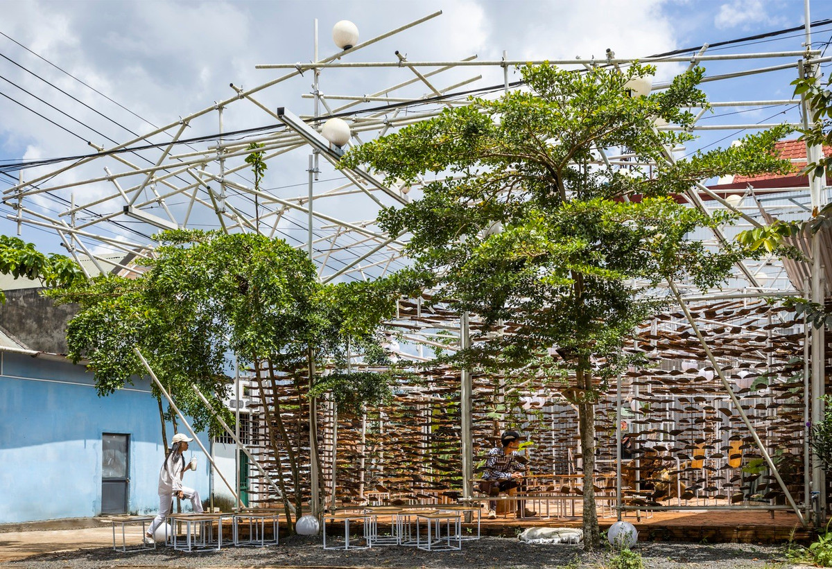  Quán không mái cũng không cửa rất đặc biệt.