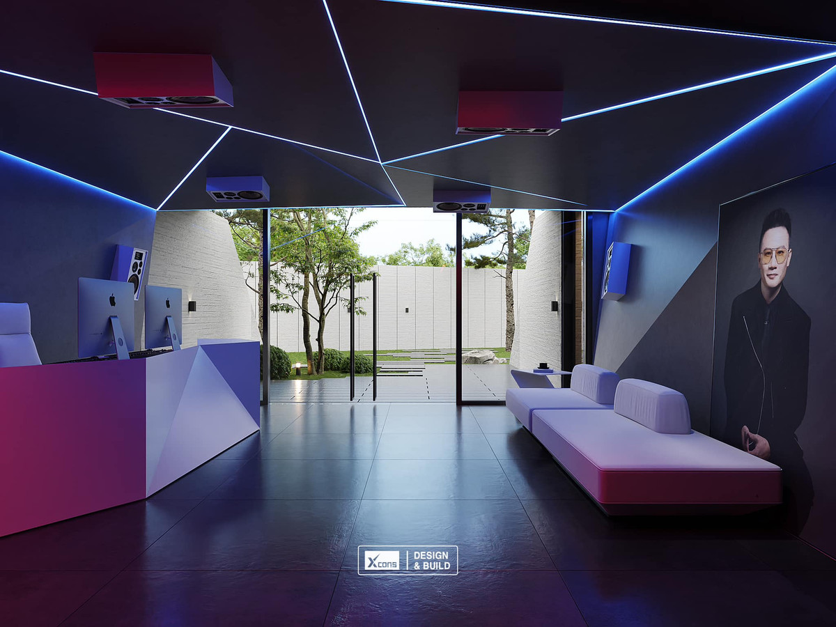 Bản thiết kế căn nhà thứ 9 của Hoàng Bách theo phong cách đương đại đơn giản nhưng tinh tế và sang trọng.