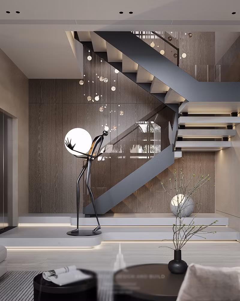 Từng món đồ trong nhà đều được bày trí thông minh, tối giản.