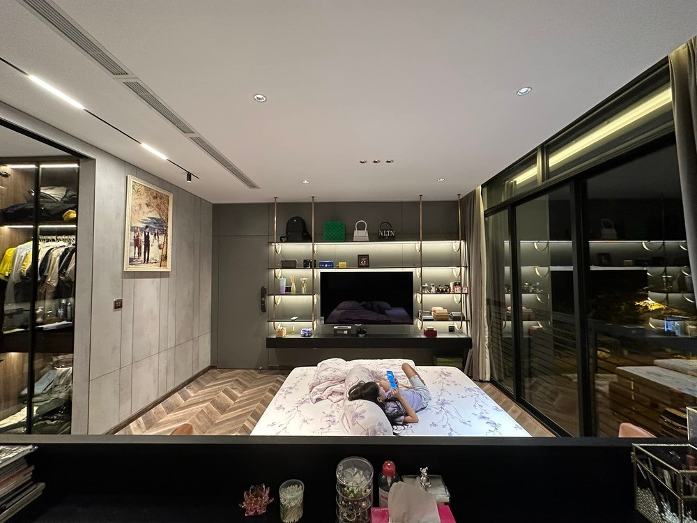 Hình ảnh thực tế trong phòng ngủ do chị gái Lan Ngọc chia sẻ.