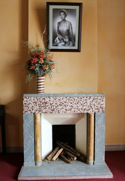 Đặc biệt, trong mỗi căn phòng của căn biệt thự đều được thiết kế một lò sưởi. Đây là một đặc điểm không thể thiếu trong nét kiến trúc Pháp tại Đà Lạt. Ảnh: Baotanglamdong