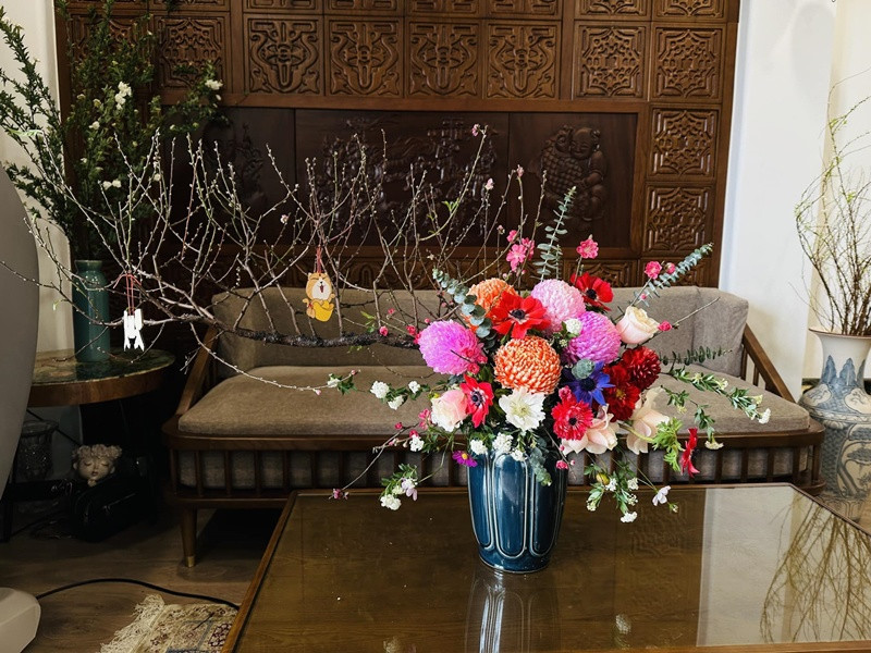 Không gian phòng khách sang trọng.