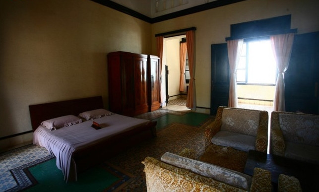 Các phòng ngủ đều có phần hiên hướng ra biển. Ảnh; VOV