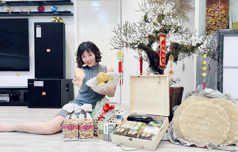 Là người kín tiếng trong chuyện đời tư nên nữ diễn viên hiếm khi khoe góc nhỏ trong không gian sống của gia đình. Ảnh: FBNV