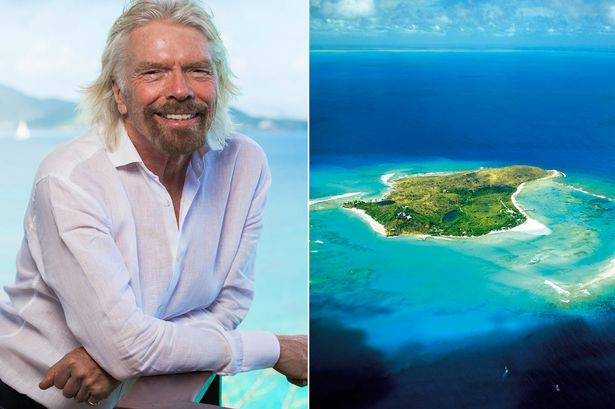 Tỷ phú Richard Branson không chỉ có dinh thự để nghỉ mát mà còn sở hữu cả một hòn đảo tên Necker, là một phần của Quần đảo Virgin thuộc Ảnh. Ảnh: BI