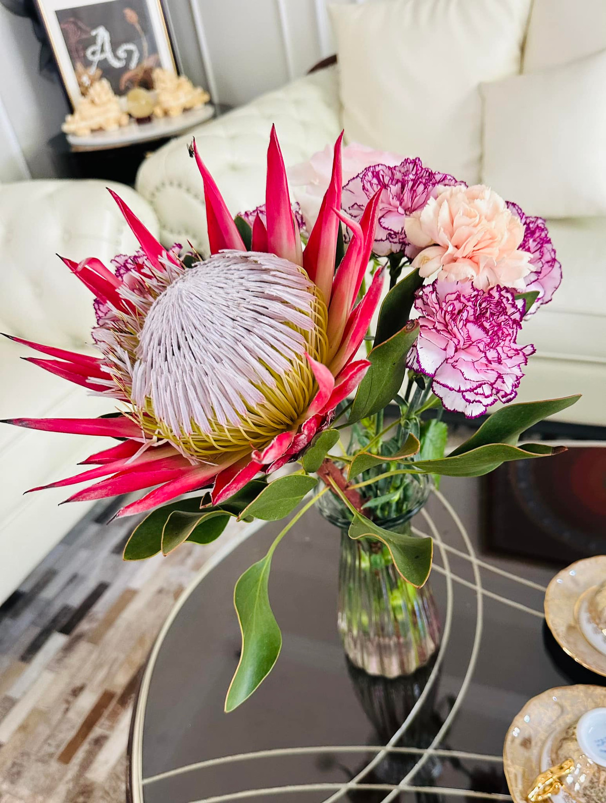 Trên trang cá nhân, Vân Hugo không ít lần đăng tải không gian sống rộng rãi, ngập đầy hơi thở thiên nhiên.