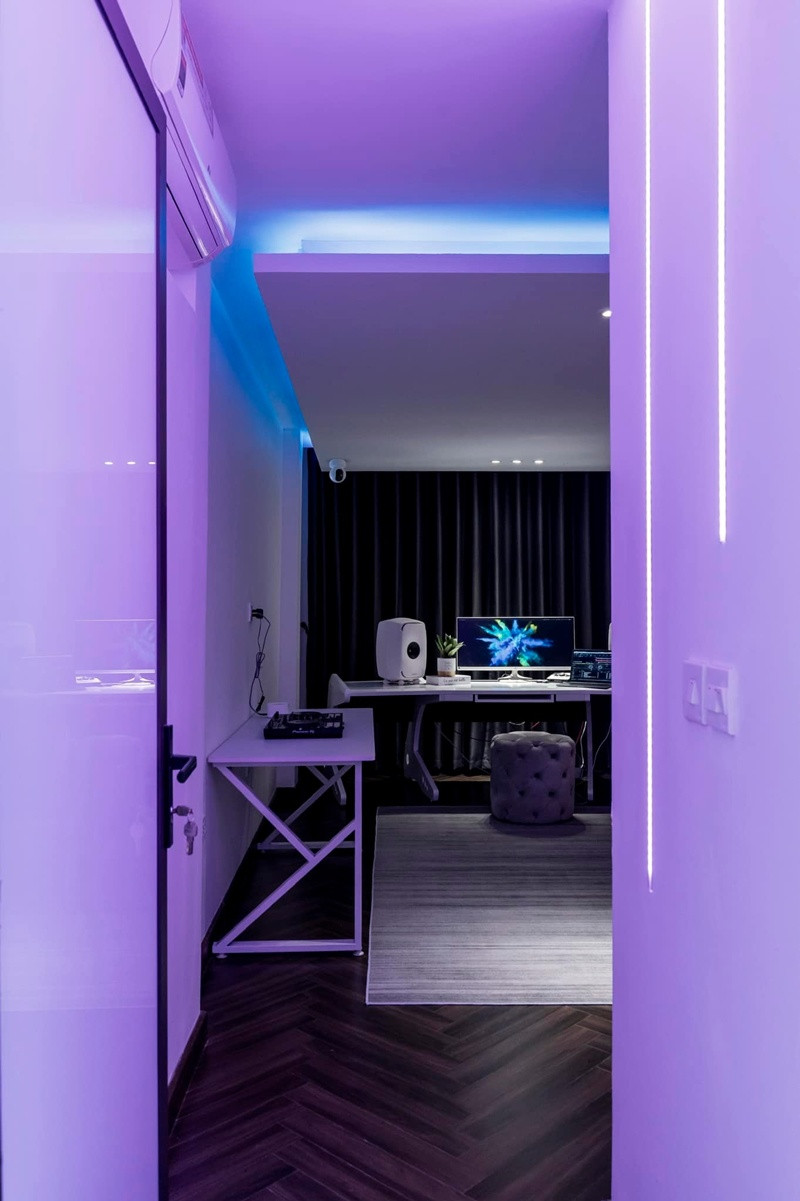 Căn hộ của Lưu Đê Ly được trang trí bằng nhiều món đồ xinh xắn.