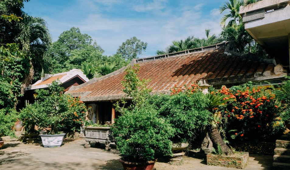 Trước đây, tổng diện tích của vườn nhà khoảng 4.000m2, sau này ông Minh hiến đất để làm đường nên hiện còn hơn 3.000m2. Ảnh: BaoDaNang