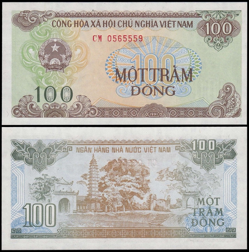 Mặc dù chưa được coi là tiền cổ song tờ tiền 100 đồng 1991 gắn liền với kỉ niệm của nhiều người đặc biệt là thế hệ 7x và 8x. Ảnh: Internet
