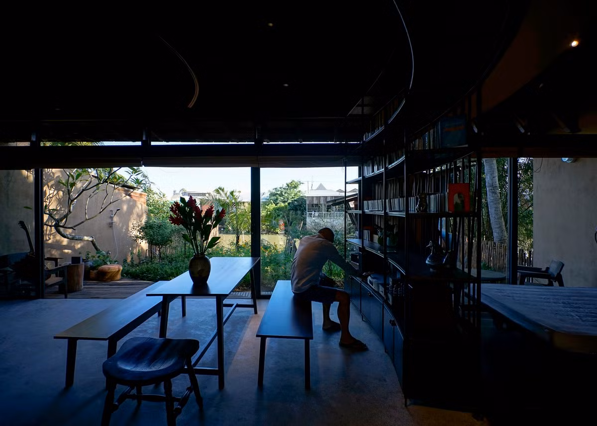 Một không gian tất cả trong một cho mọi hoạt động là giải pháp mà kiến trúc sư xây dựng từ những ngày đầu thiết kế.