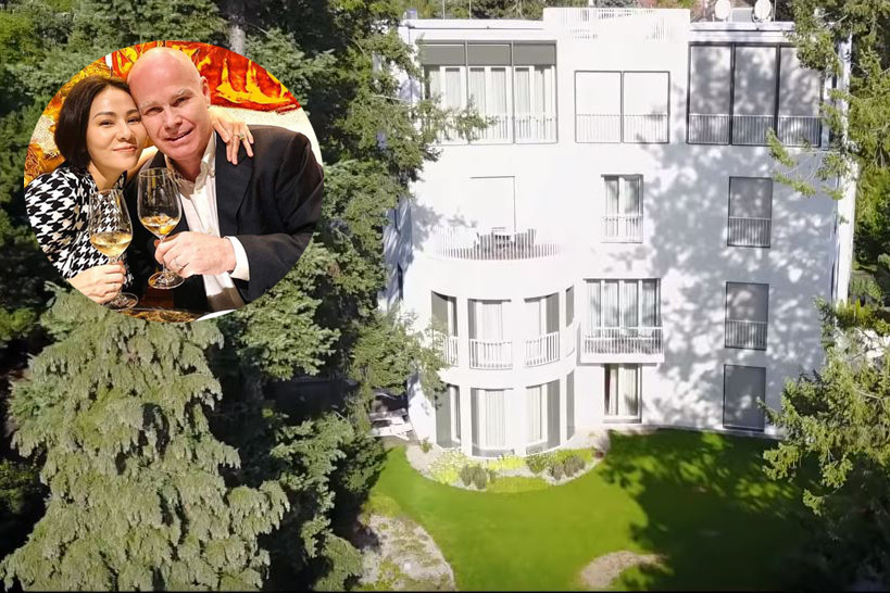 Ngoài ra, Thu Minh và chồng ngoại quốc còn sở hữu căn biệt thự tại thủ đô Praha của Cộng hòa Séc. Ảnh: FBNV