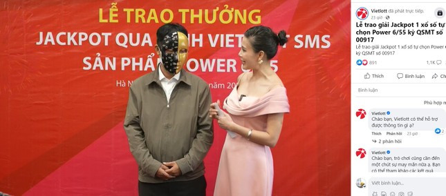 Diem nhung lan trao giai gay tranh cai cua Vietlott