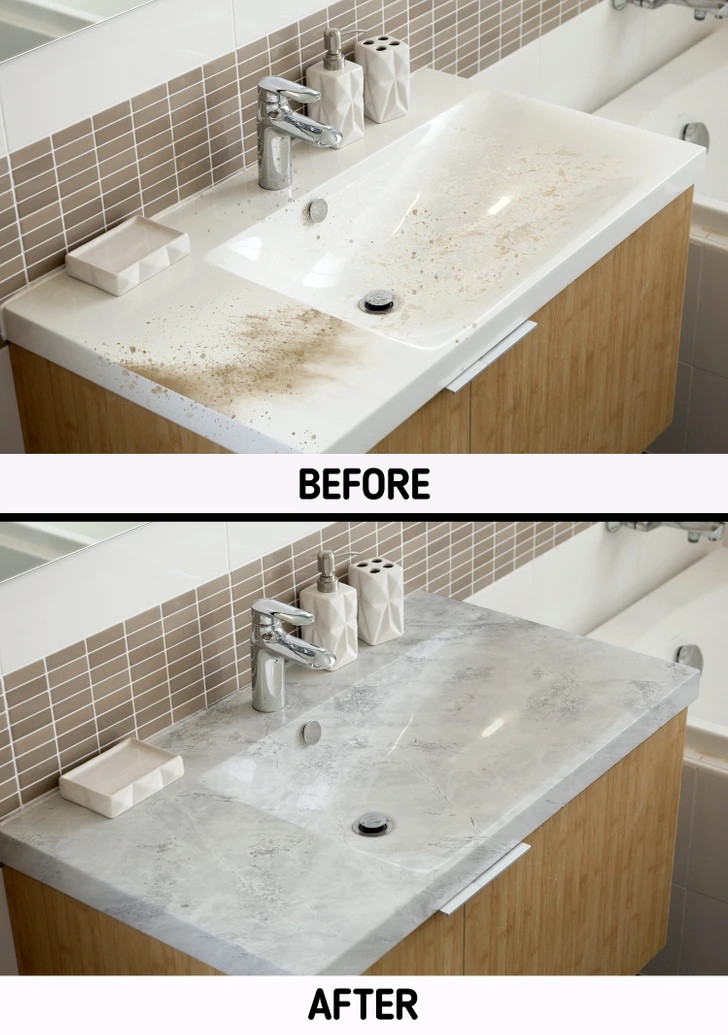 Đá cẩm thạch là lựa chọn tuyệt vời nếu muốn tăng vẻ sang trọng cho căn nhà.