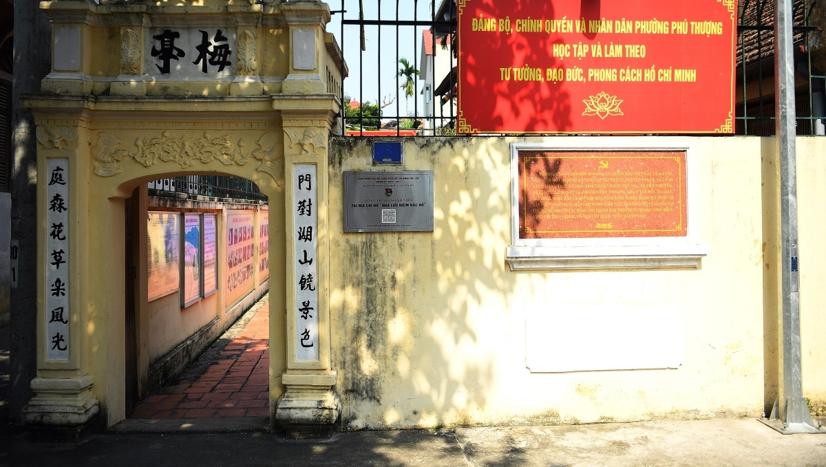 Cuối tháng 8/1945, từ chiến khu Việt Bắc trở về, nơi đầu tiên mà Bác Hồ dừng chân tại Hà Nội là một ngôi nhà nhỏ ven bờ đê sông Hồng. Ảnh: VOV